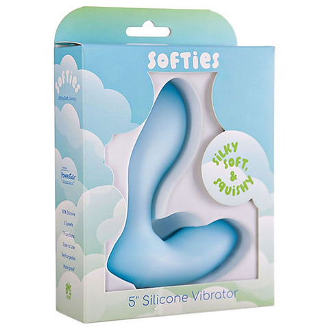 Softies Dual Layer Silicone Anal Vibrator By Bms Factory - Anal Vibrators