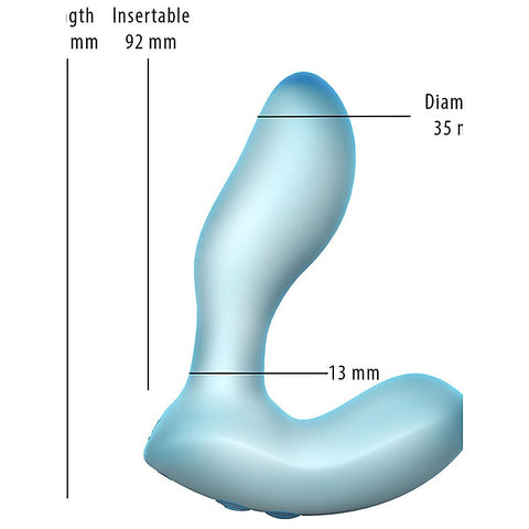 Softies Dual Layer Silicone Anal Vibrator By Bms Factory - Anal Vibrators