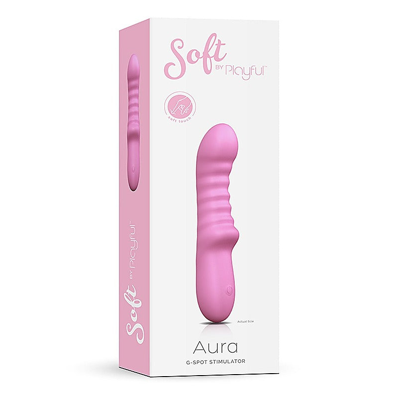 Soft By Playful Aura G-Spot Stimulator By Evolved - G-Spot Vibrators