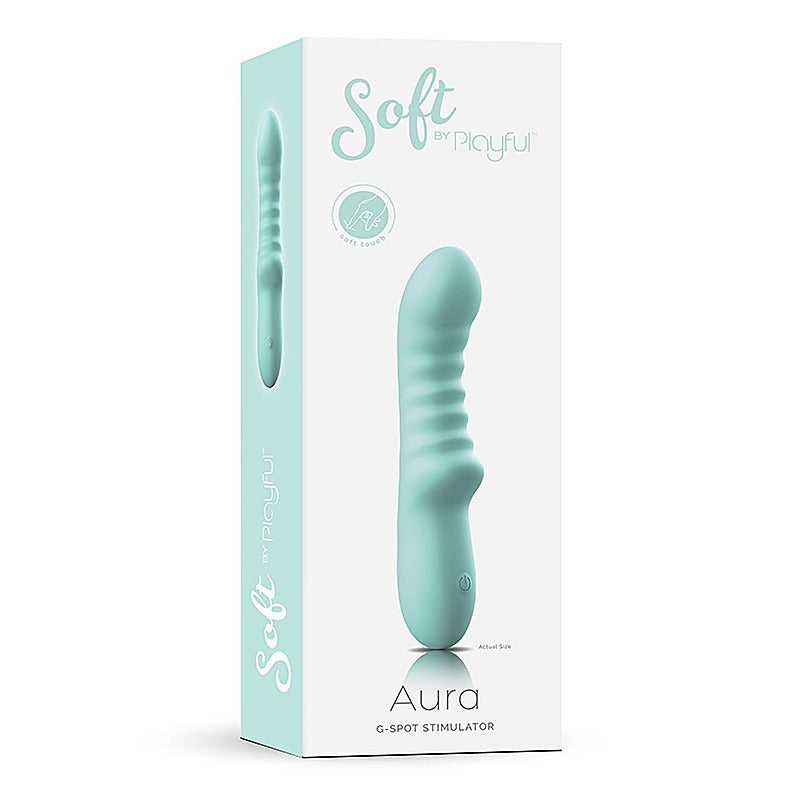 Soft By Playful Aura G-Spot Stimulator By Evolved - G-Spot Vibrators