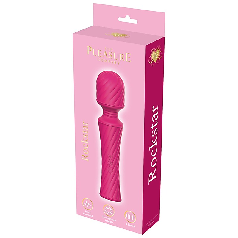 Rockstar 8 Functions Body Wand Massager By Full Circle - Body Wands