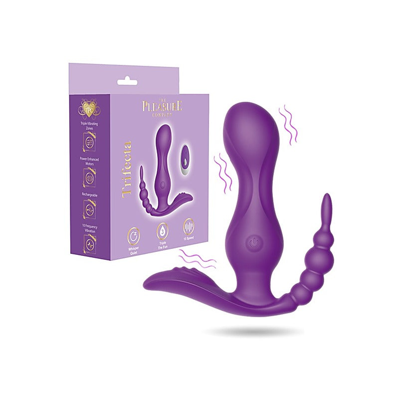 Trifecta Remote Control Anal Vibrator By Full Circle - Anal Vibrators