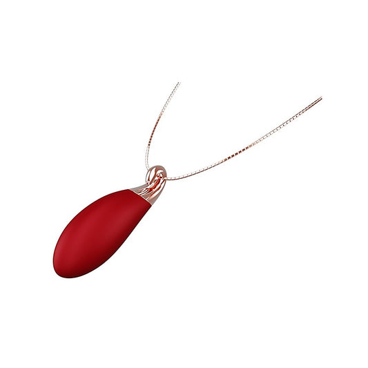 Full Circle Ruby Vibrating Necklace Massager