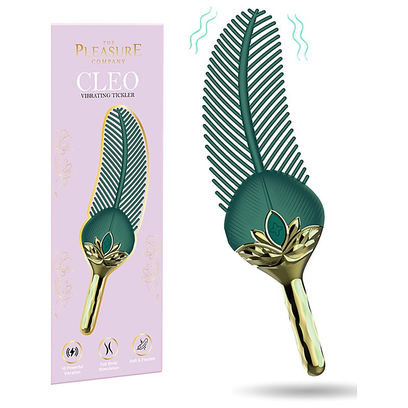 Cleo Vibrating Clitoral Tickler Massager By Full Circle - Clit Ticklers and Pulsators
