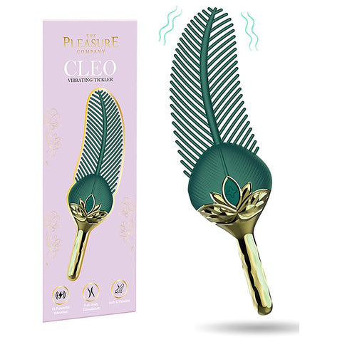 Cleo Vibrating Clitoral Tickler Massager By Full Circle - Clit Ticklers and Pulsators