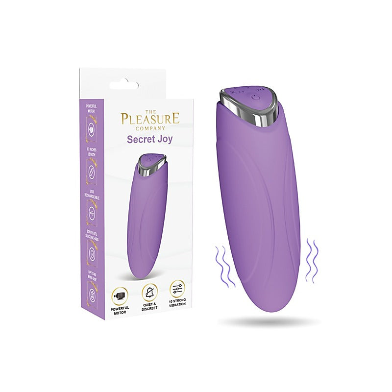 Secret Joy Silicone Bullet Massager By Full Circle - Bullet Vibrators