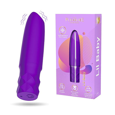 Lil Baby Rechargeable Silicone Bullet Vibrator - Bullet Vibrators