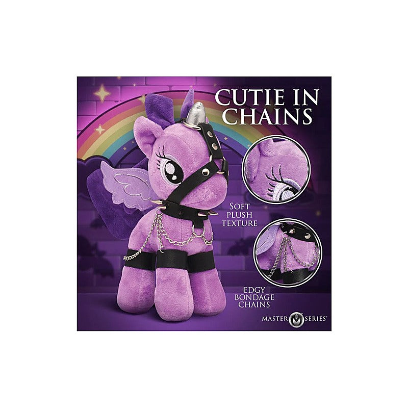 Raven Plum Bondage Pony by XR Brands - Party Gifts and Novelties
