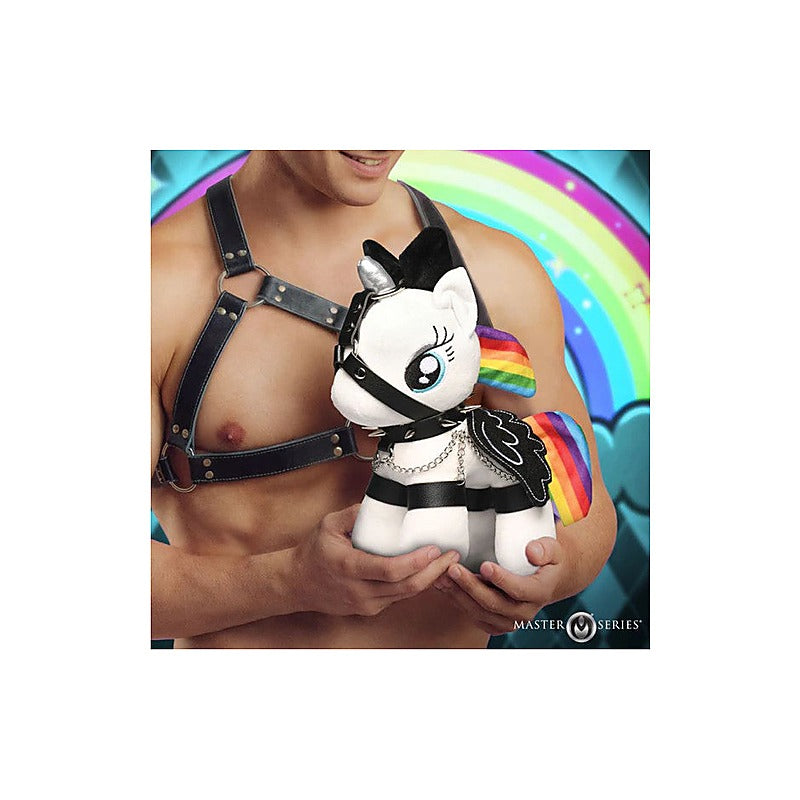 Raven Plum Bondage Pony by XR Brands - Party Gifts and Novelties