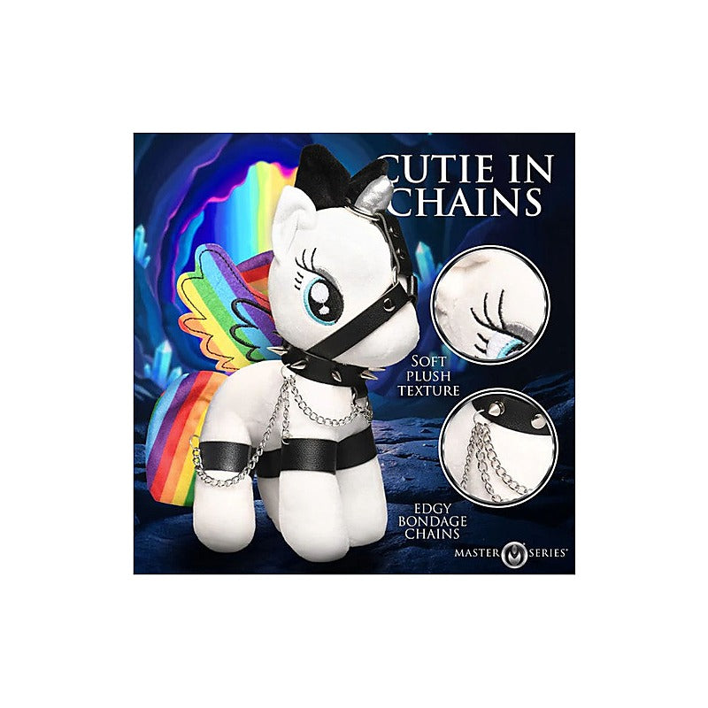 Raven Plum Bondage Pony by XR Brands - Party Gifts and Novelties