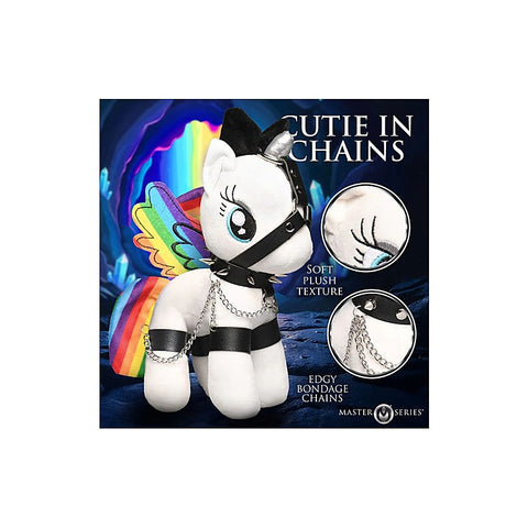 Raven Plum Bondage Pony by XR Brands - Party Gifts and Novelties