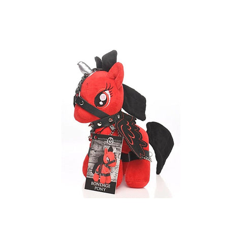 Scarlet Chainheart Bondage Pony By Xr Brands - Party Gifts and Novelties