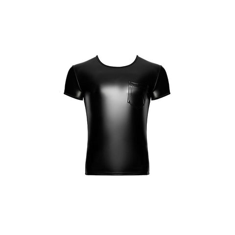 Noir Handmade Elastic Powerwetlook Vexen Tee Black