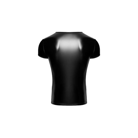 Noir Handmade Elastic Powerwetlook Vexen Tee Black