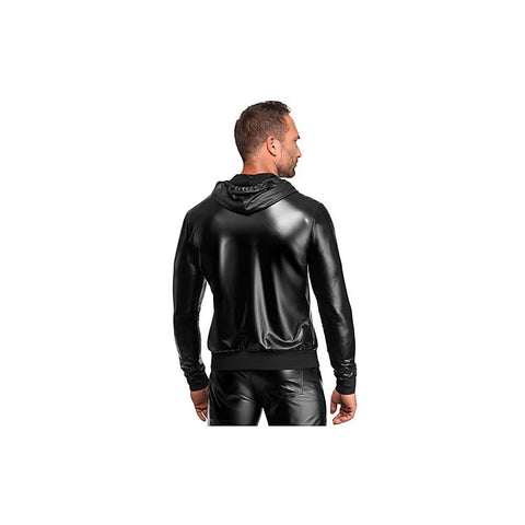 Noir Handmade Vexen Hooded Mens Jacket Black