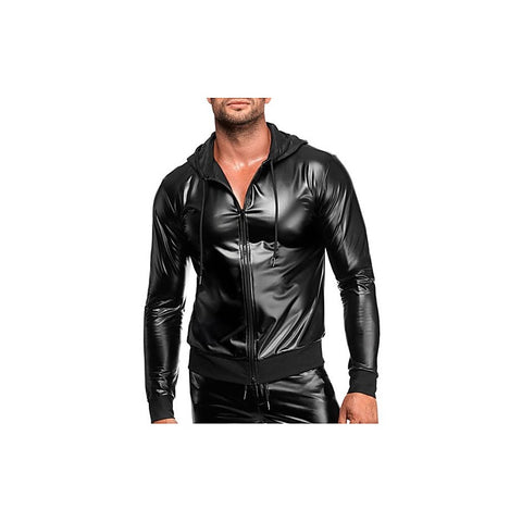 Noir Handmade Vexen Hooded Mens Jacket Black