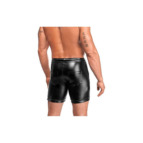 Noir Handmade Rogue Mens Sexy Shorts Black