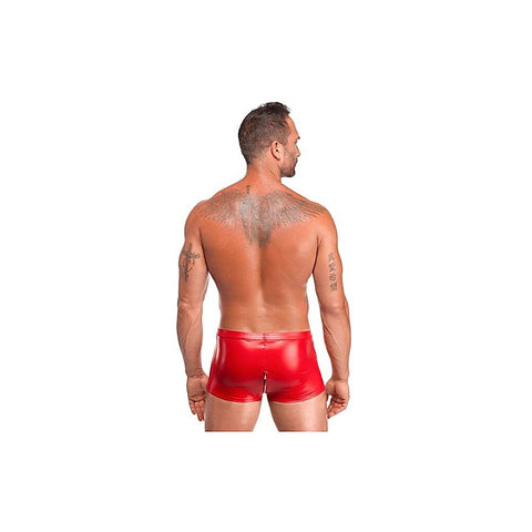 Noir Handmade Sexy Mens Red Ignite Shorts