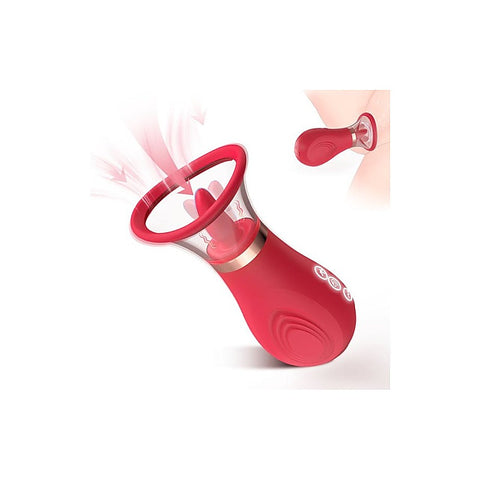 Sybil 3-In-1 Sucking Licking Tickling Stimulator By S-Hande - Clit Ticklers and Pulsators