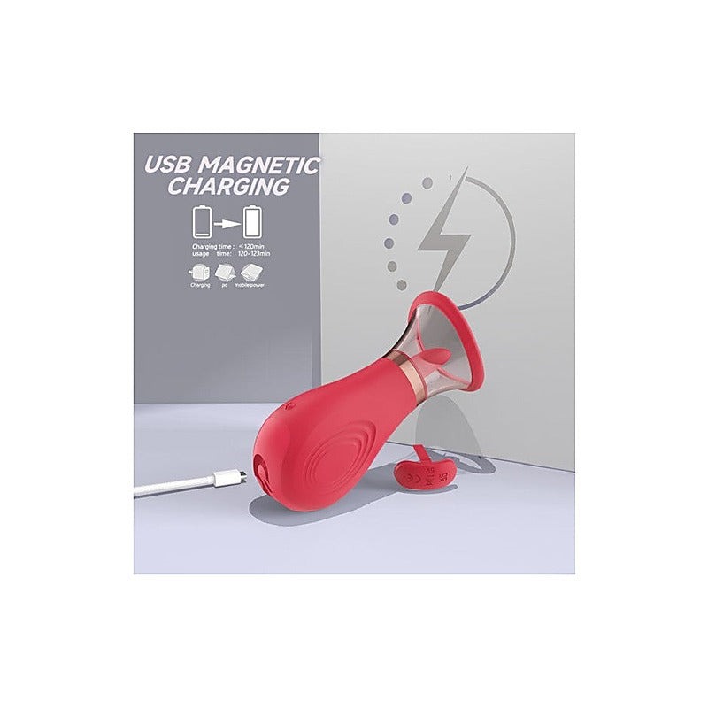 Sybil 3-In-1 Sucking Licking Tickling Stimulator By S-Hande - Clit Ticklers and Pulsators
