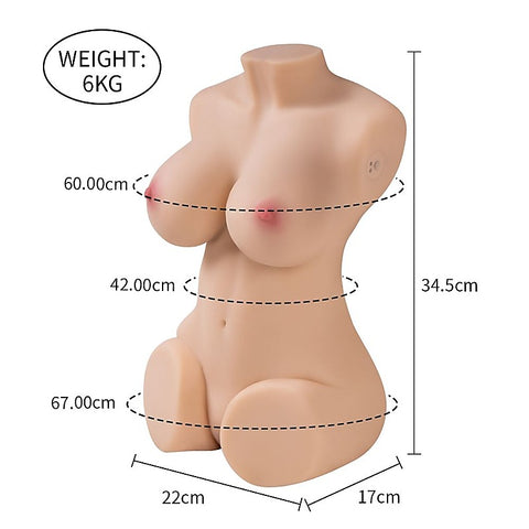 Wendy Remote Control Pussy And Ass Female Torso By Xise - Masturbators and Strokers