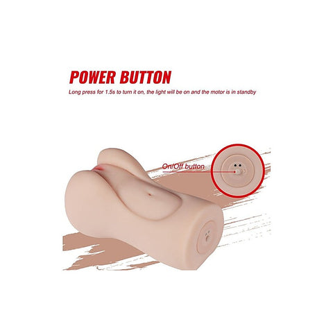 Realistic Vibrating Vaginal Masturbator By Xise - Masturbators and Strokers