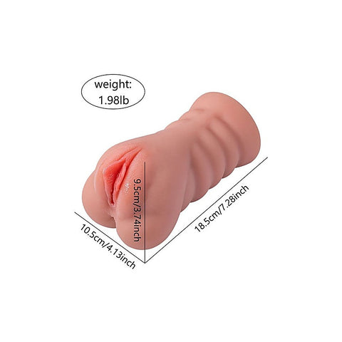 Ramar Realistic Vibrating Anal Vaginal Masturbator By Xise - Masturbators and Strokers