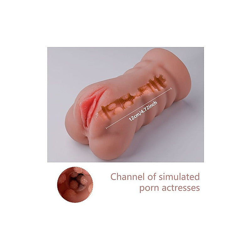 Ramar Realistic Vibrating Anal Vaginal Masturbator By Xise - Masturbators and Strokers