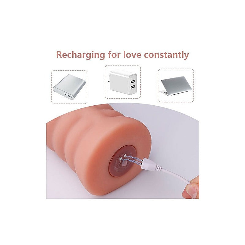 Ramar Realistic Vibrating Anal Vaginal Masturbator By Xise - Masturbators and Strokers