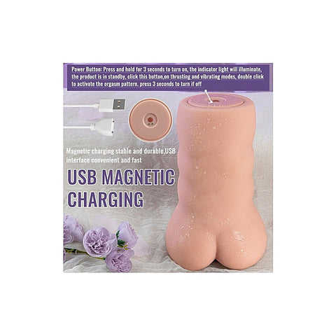 Sora App Control Vibrating Realistic Vaginal Masturbator - Masturbators and Strokers