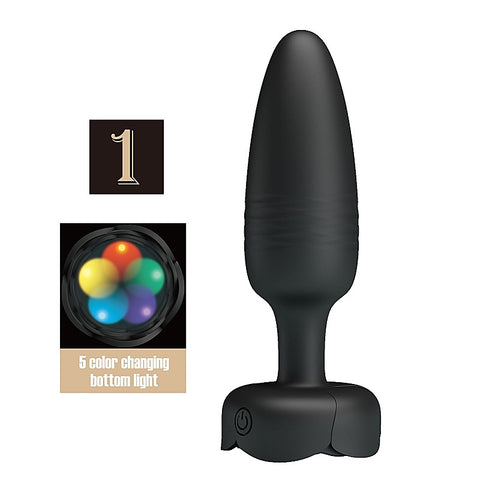 Light-Up Rechargeable Butt Plug By Baile - Butt Plugs