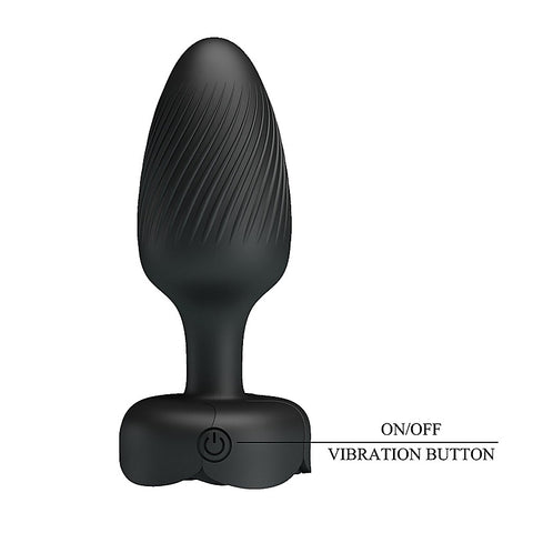 Varian Light-Up Rechargeable Anal Plug By Baile - Butt Plugs