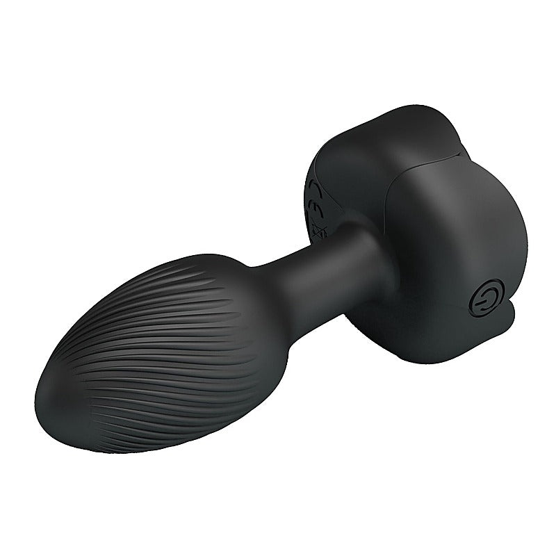 Olman Light-Up Rechargeable Butt Play Plug By Baile - Butt Plugs
