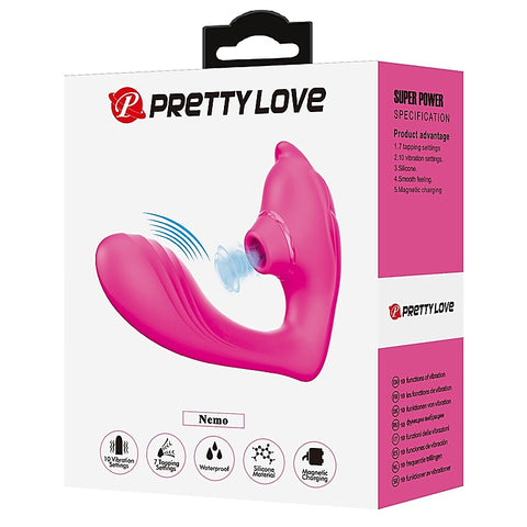 Nemo Silicone Rechargeable Clitoral Stimulator By Baile - Clit Ticklers and Pulsators