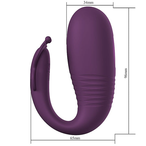 Klay App Controlled Silicone Egg Vibrator By Baile - Love Eggs and Kegel Exercisers