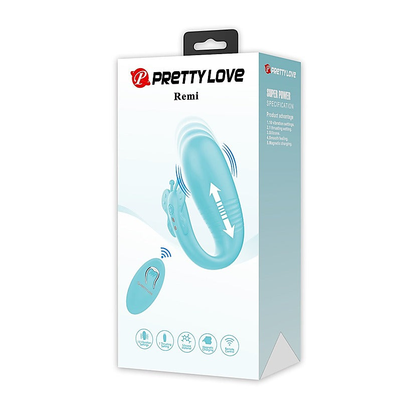 Remi Remote Controlled Clitoral Massager By Baile - Clit Ticklers and Pulsators