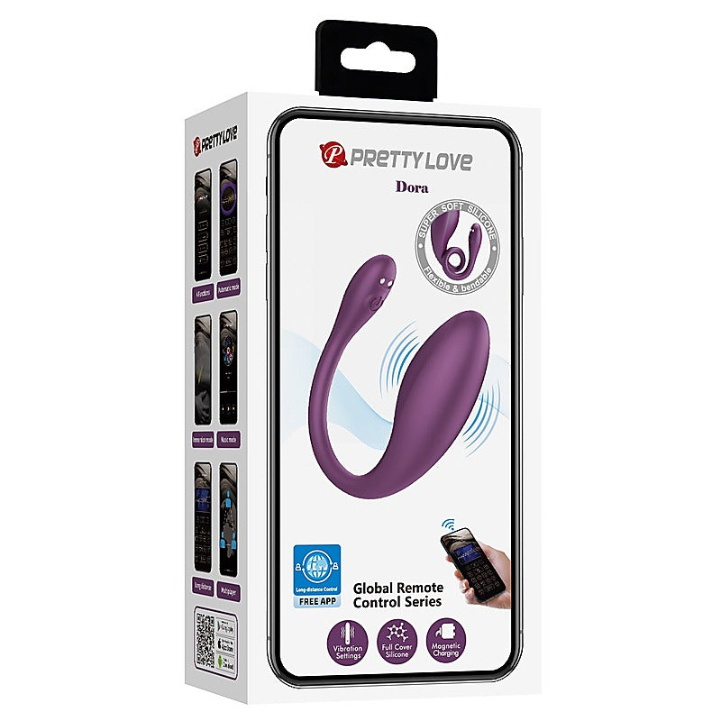 Dora App Controlled Silicone Clitoral Stimulator By Baile - Clit Ticklers and Pulsators