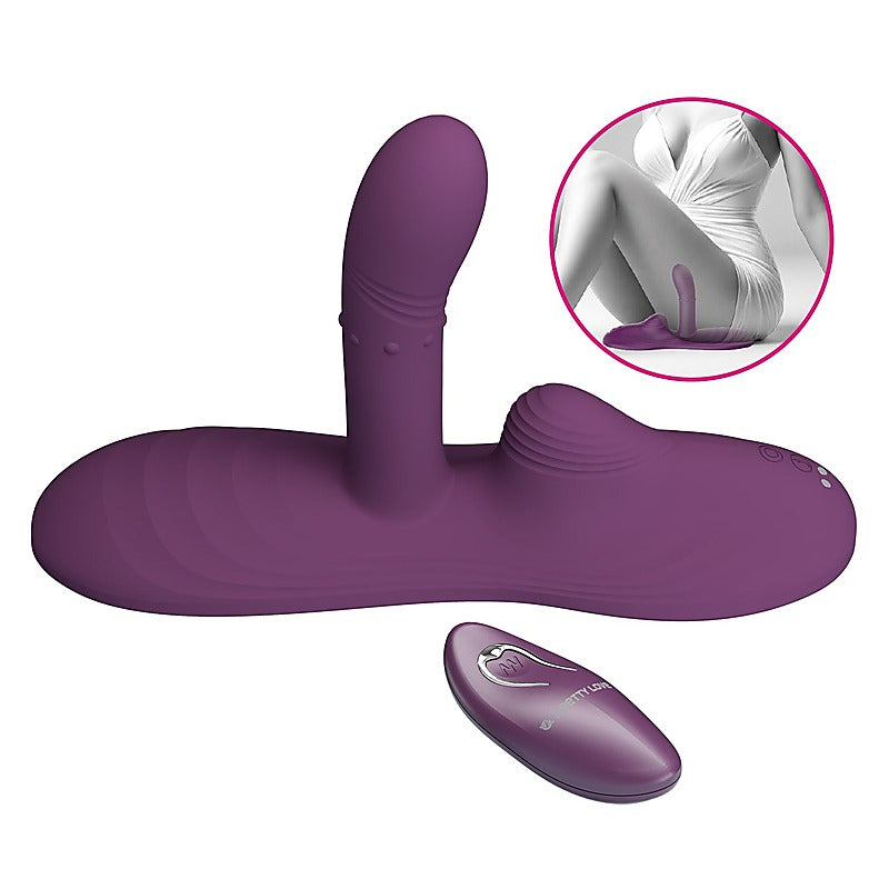 Luka Rechargeable Remote Control Love Pad Vibrator By Baile - G-Spot Vibrators