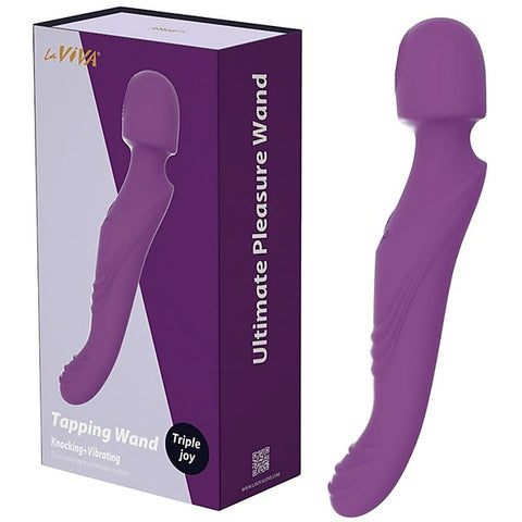 Tapping And Vibrating Body Wand Massager By La Viva - Body Wands