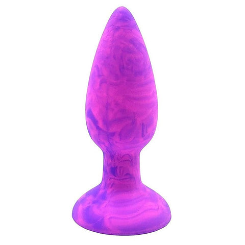 Colour Swirl Anal Plug Set Of 3 Sizes By Adam & Eve - Butt Plugs