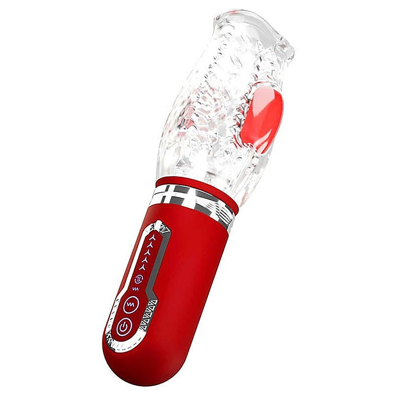 Pleasure Pro 3000 Thrusting & Rotating Stroker By Adam & Eve - Masturbators and Strokers