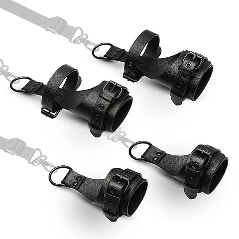Master Series All Access Bed Restraint Kit By Xr Brands - Bondage Kits