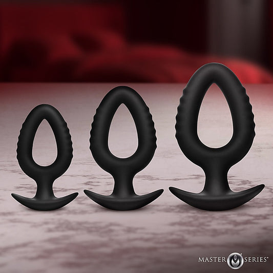 Master Series Pop Anal Plug Trainer Set By Xr Brands - Butt Plugs