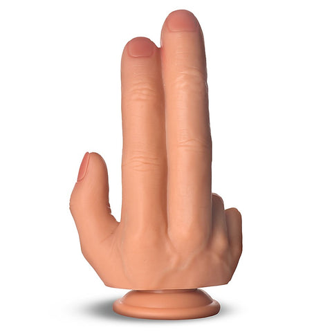The Shocker Realistic Finger Dildo By Xr Brands - Realistic Dildos