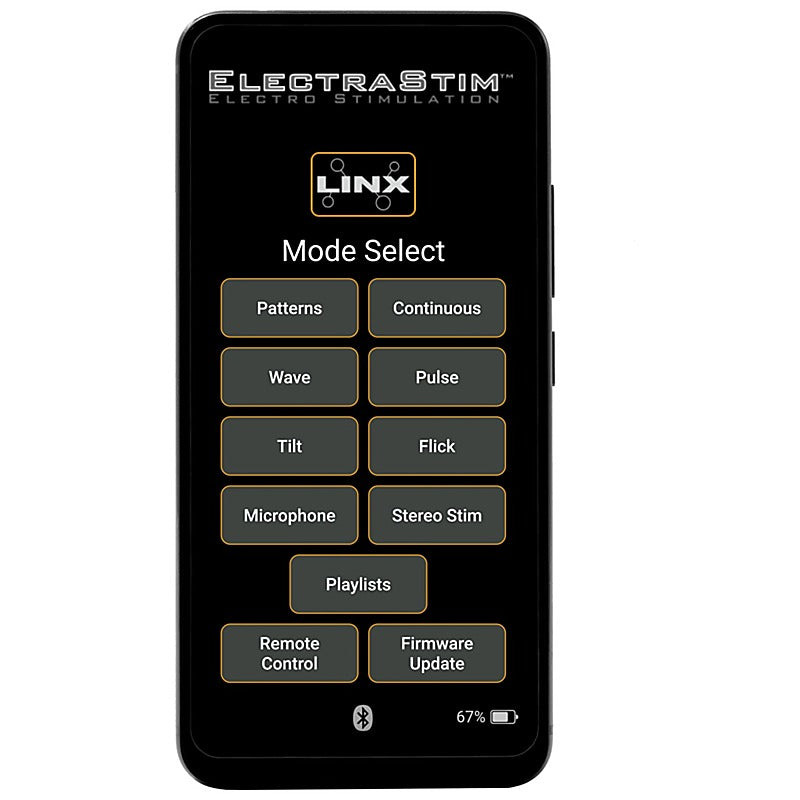 Linx App Connectable Controller By Electrastim - Electro Sex