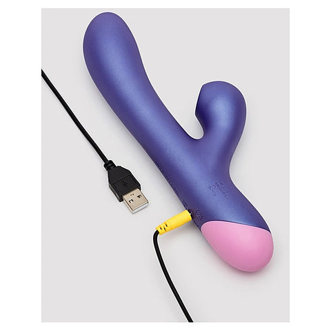 Romp Pulse Pleasure Air Pulse Rabbit Vibrator By Love Honey - Rabbit Vibrators