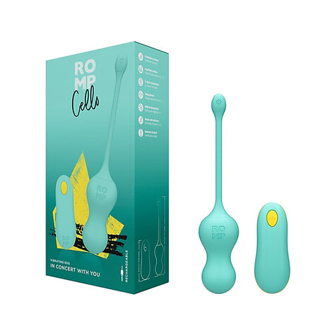 Romp Cello Remote Control Vibrating Egg By Love Honey - Love Eggs and Kegel Exercisers