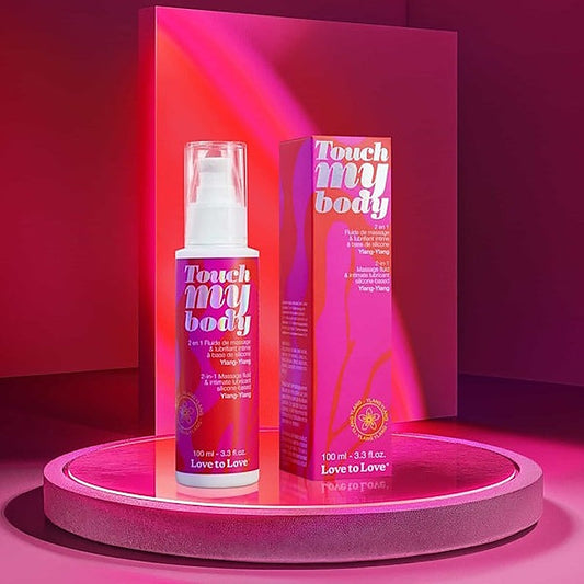 LOVE TO LOVE Touch My Body Massage & Lubricant Ylang Ylang