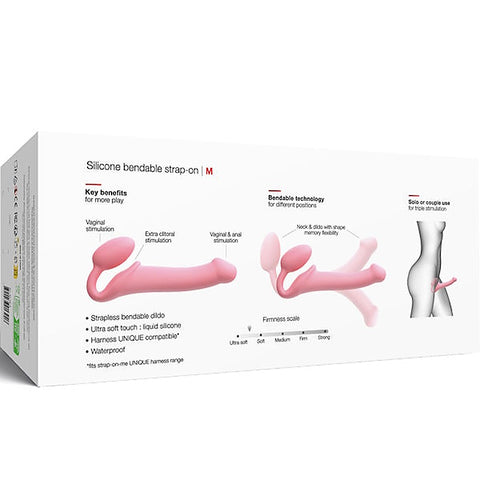 Bendable Strap-On Flexible Dildo By Strap-On-Me - Strap On Sextoys