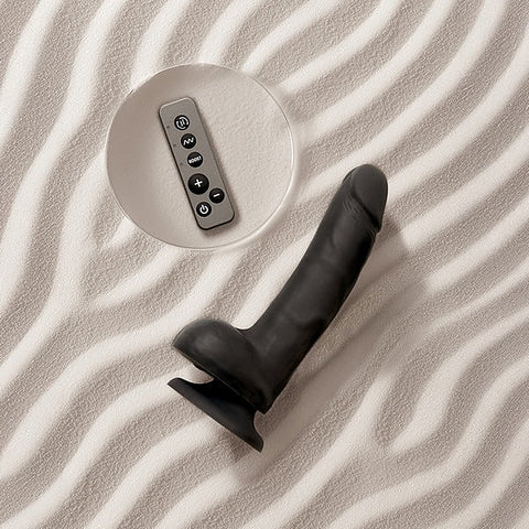 Rotating And Vibrating Realistic Dildo Large By Strap-On-Me - Vibrating Dildos